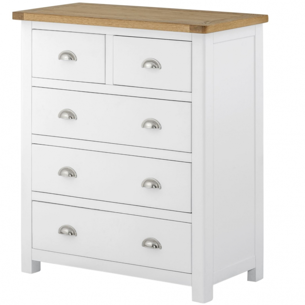 Cotswold 2 over 3 Chest - White