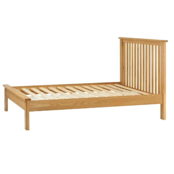 Cotswold 4`6 Low End Bed - Oak