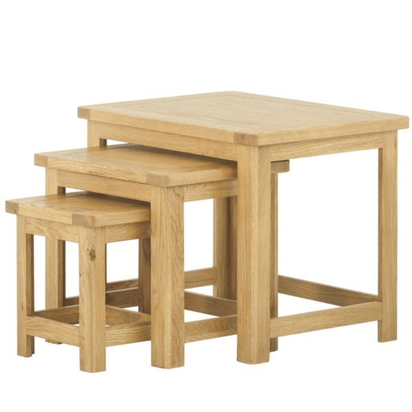 Cotswold Nest of Tables - Oak