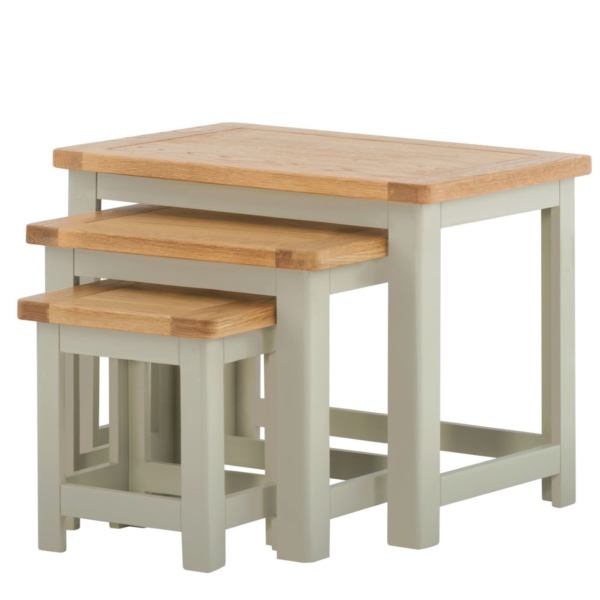 Cotswold Nest of Tables - Stone