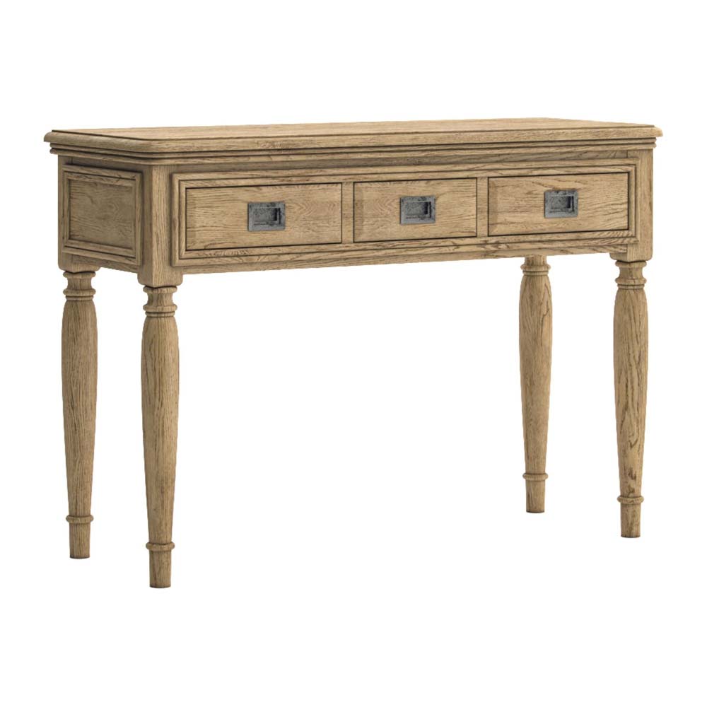 Antique style oak dressing table