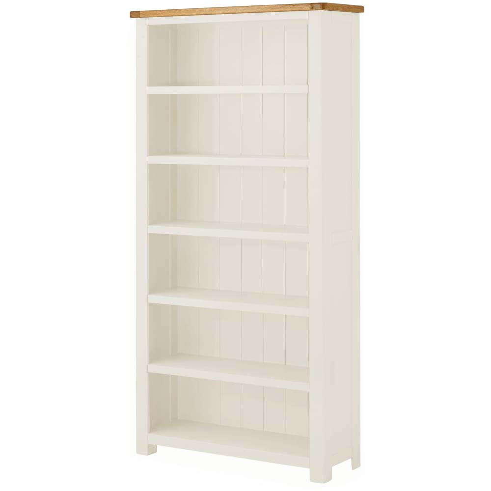 Cotwold Large Bookcase - White