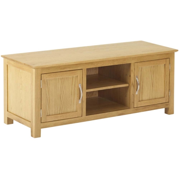 Oak plasma TV unit