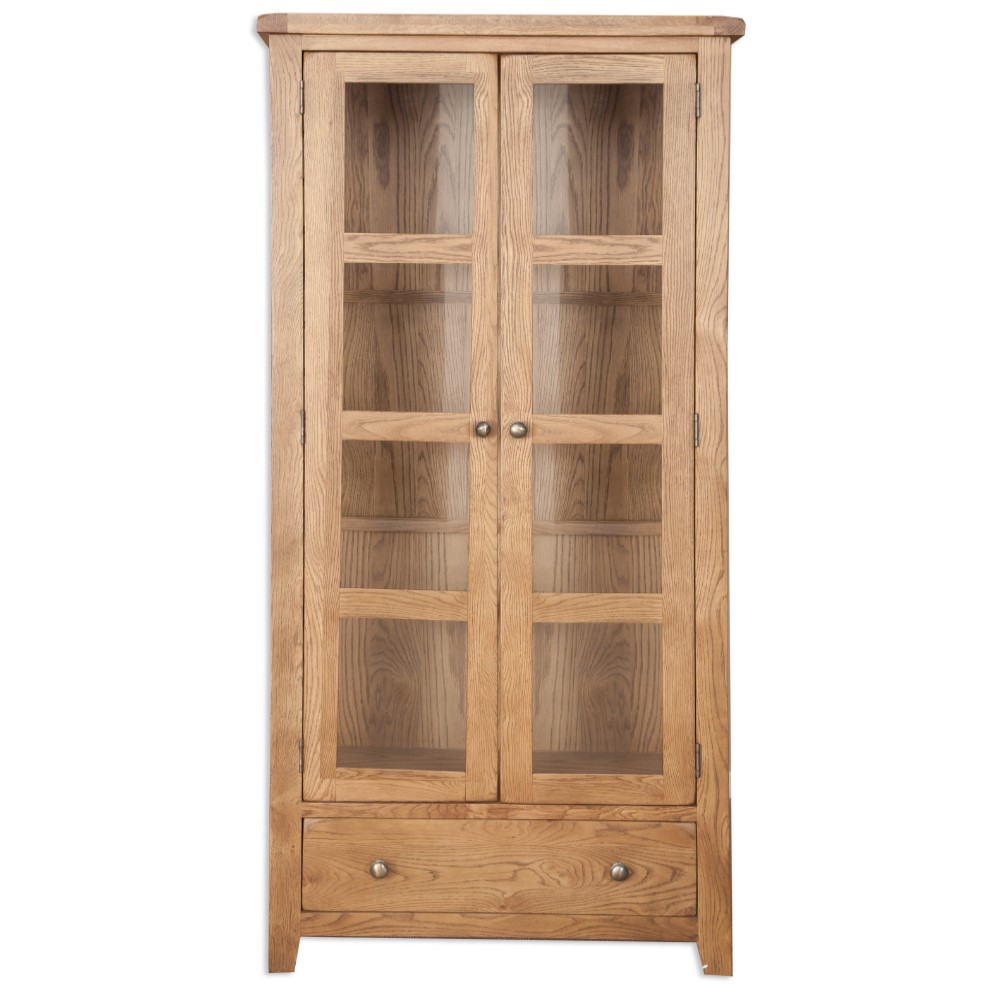 Country Glazed Display Cabinet