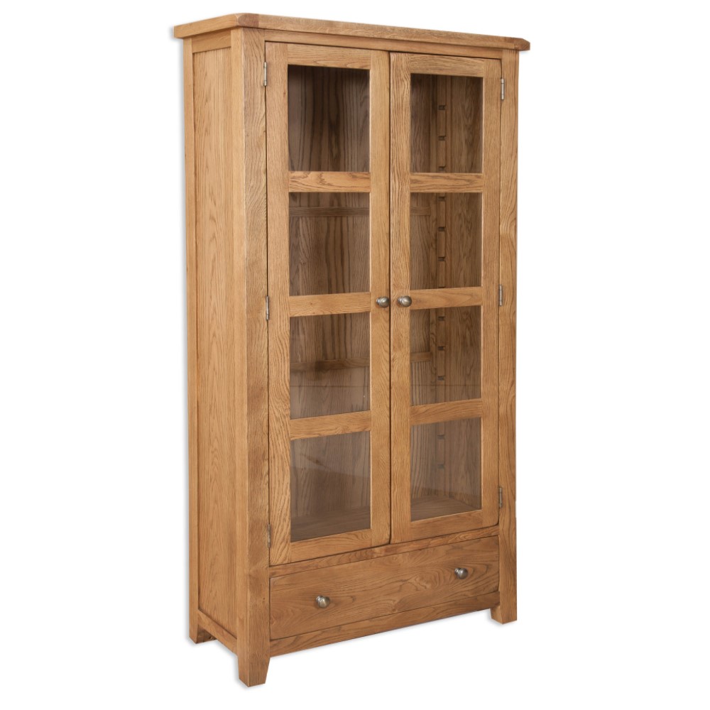 Country Glazed Display Cabinet2