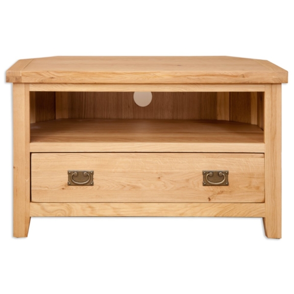 Melbourne natural Corner TV unit s