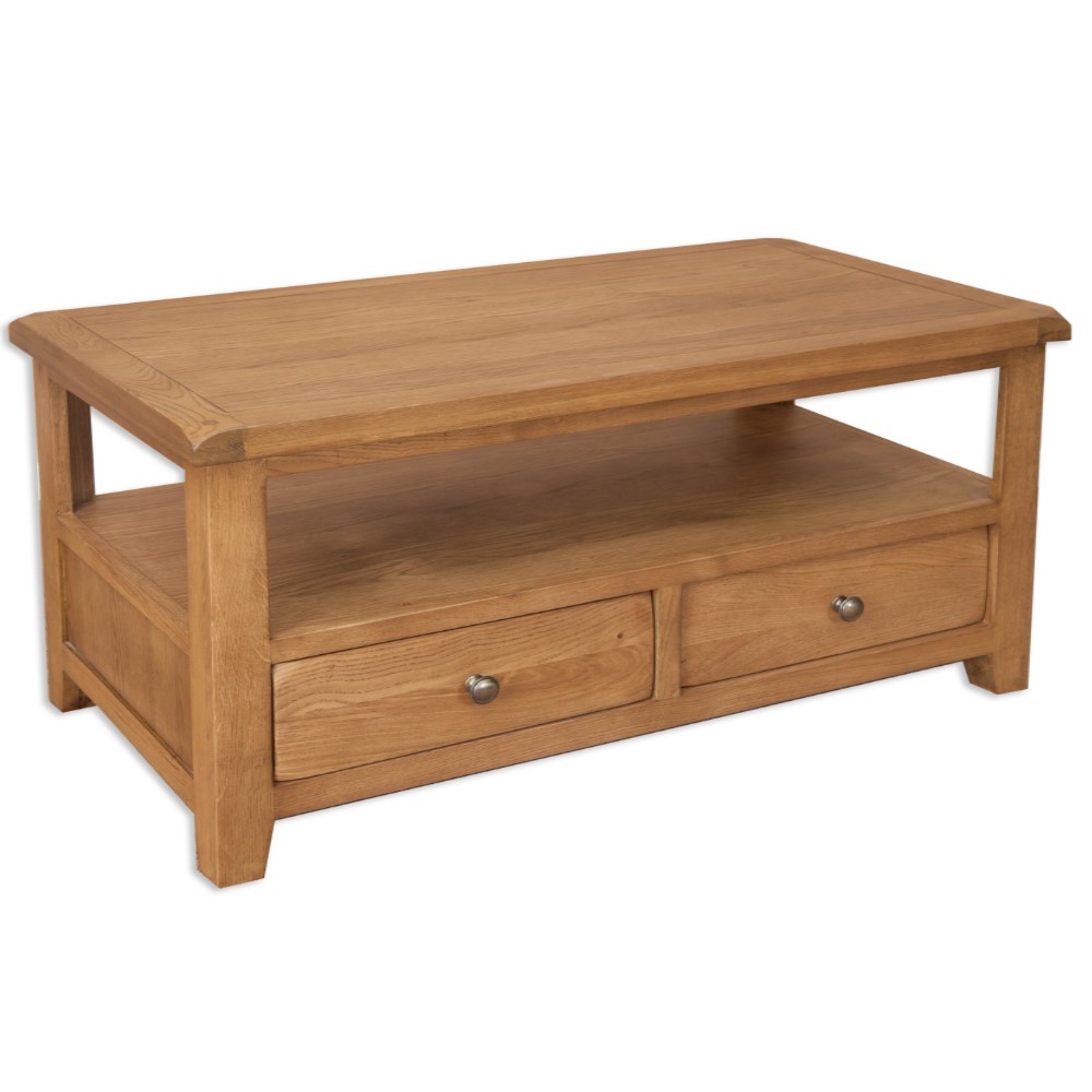 Melbourne Country Coffee Table with Drawers s