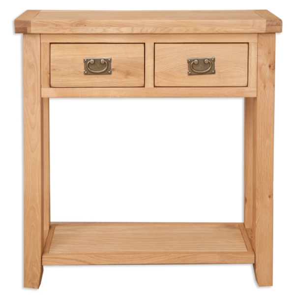 Melbourne Natural 2 Drawer Console Table