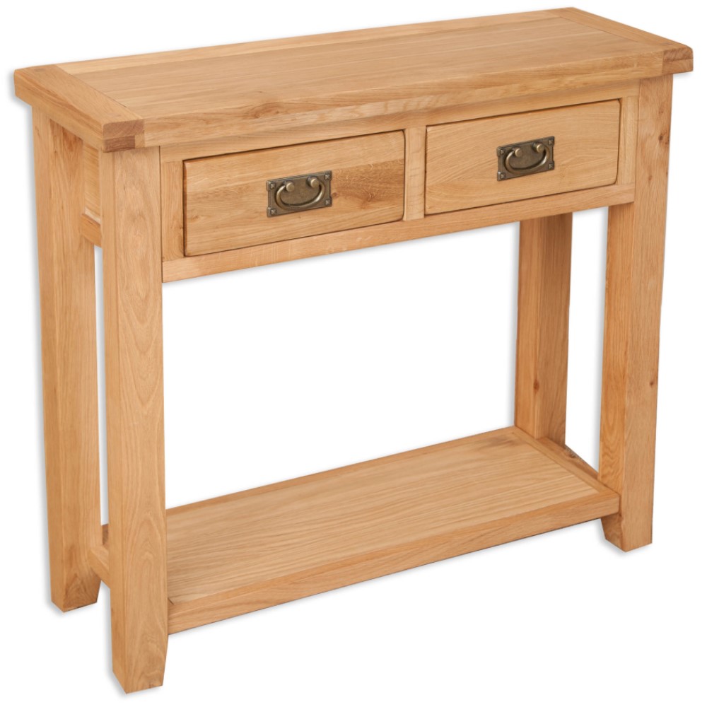Melbourne Natural 2 Drawer Console Table s