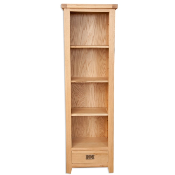 Melbourne Natural Slim Bookcase
