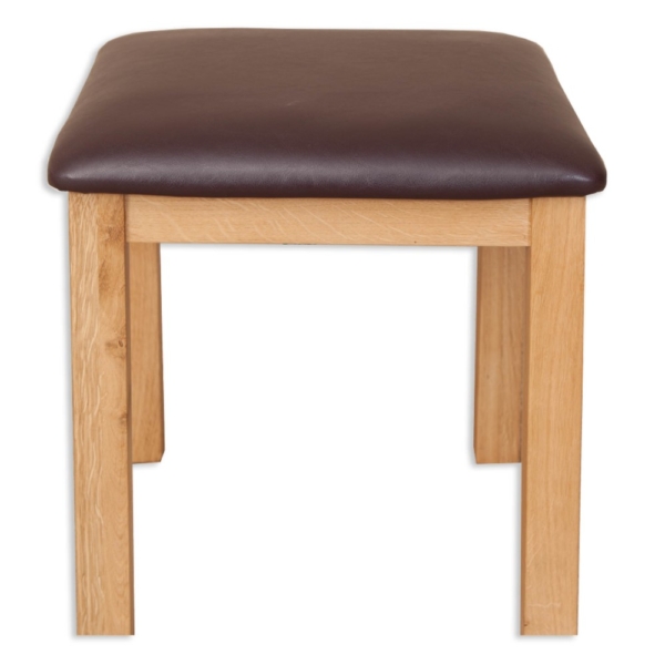 Melbourne Natural dressing table stool