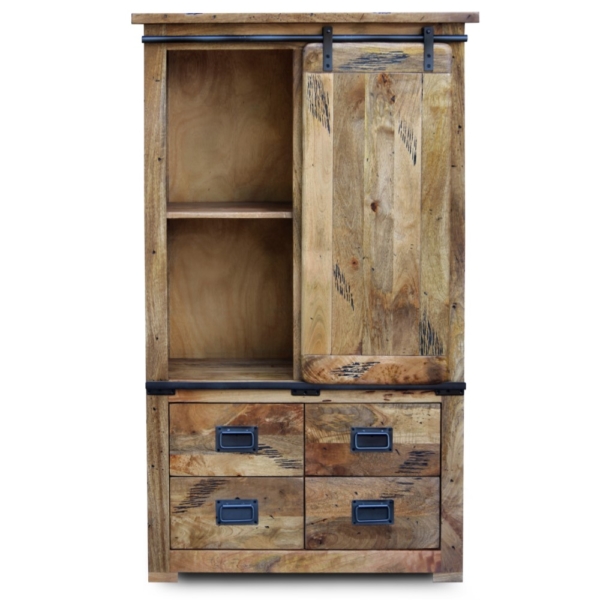 Raipur Mango wood display unit