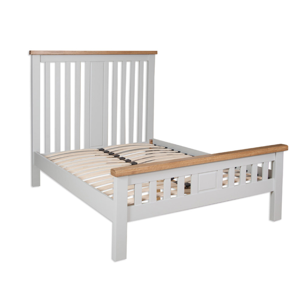 Melbourne French Grey Double 4`6" Bed