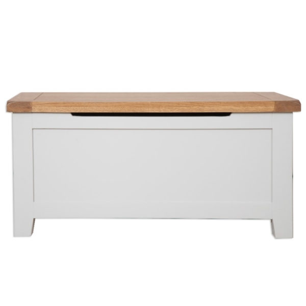 Melbourne French Grey Blanket Box