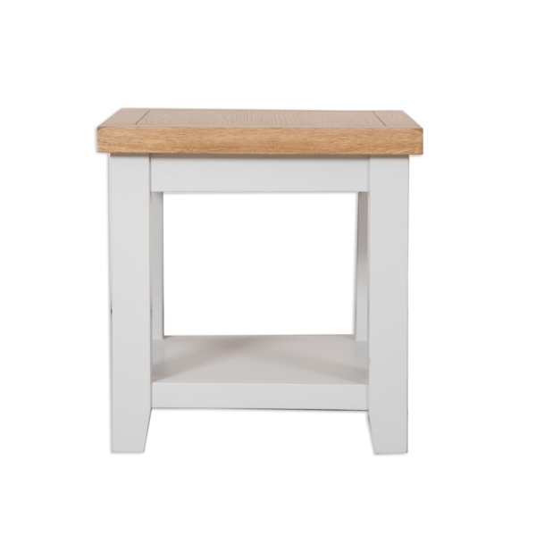 Melbourne French Grey Lamp Table