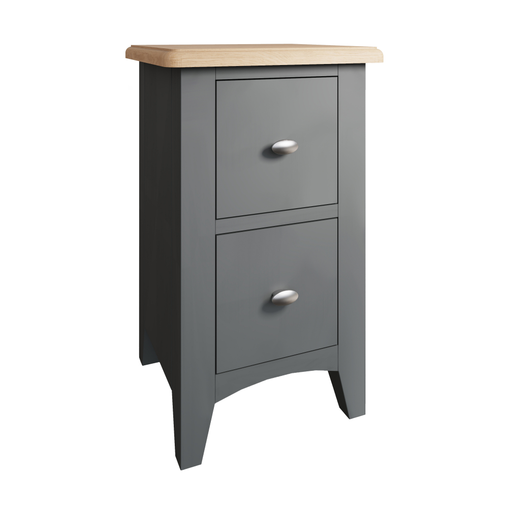 Oxford Small Bedside Grey