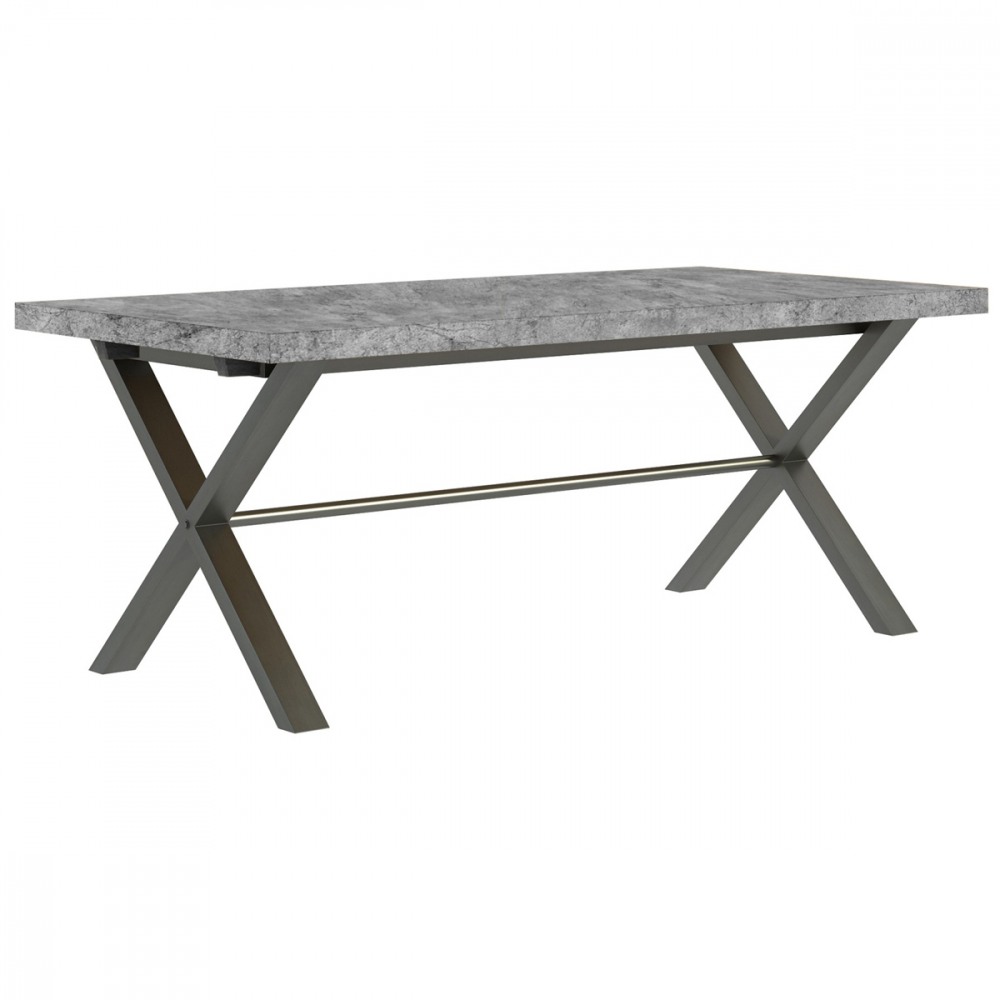 Fusion Large Dining Table - Stone Effect