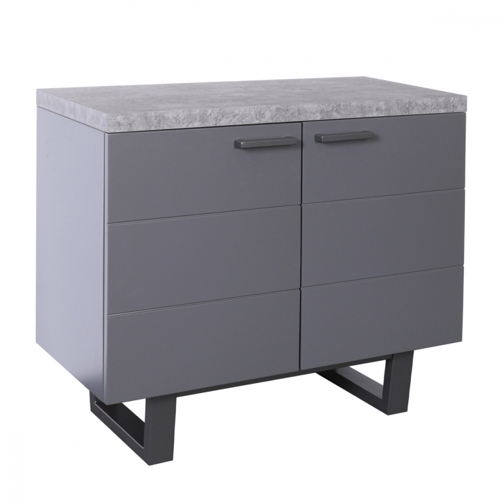 Fusion Small Sideboard - Stone Effect