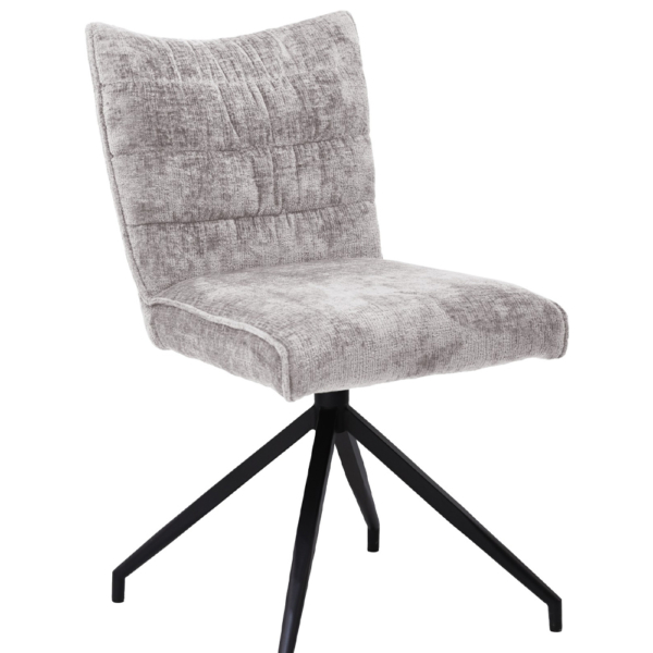 Loki Swivel Dining Chair-Natural