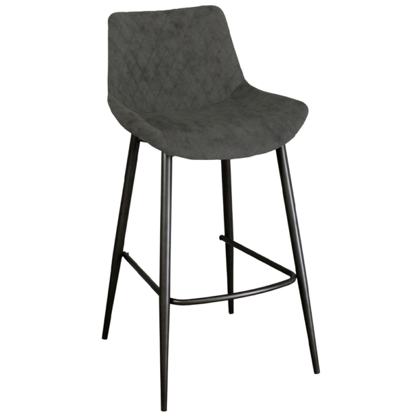 Sigma Bar Stool-Shadow Grey