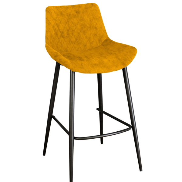 Sigma Bar Stool-Saffron