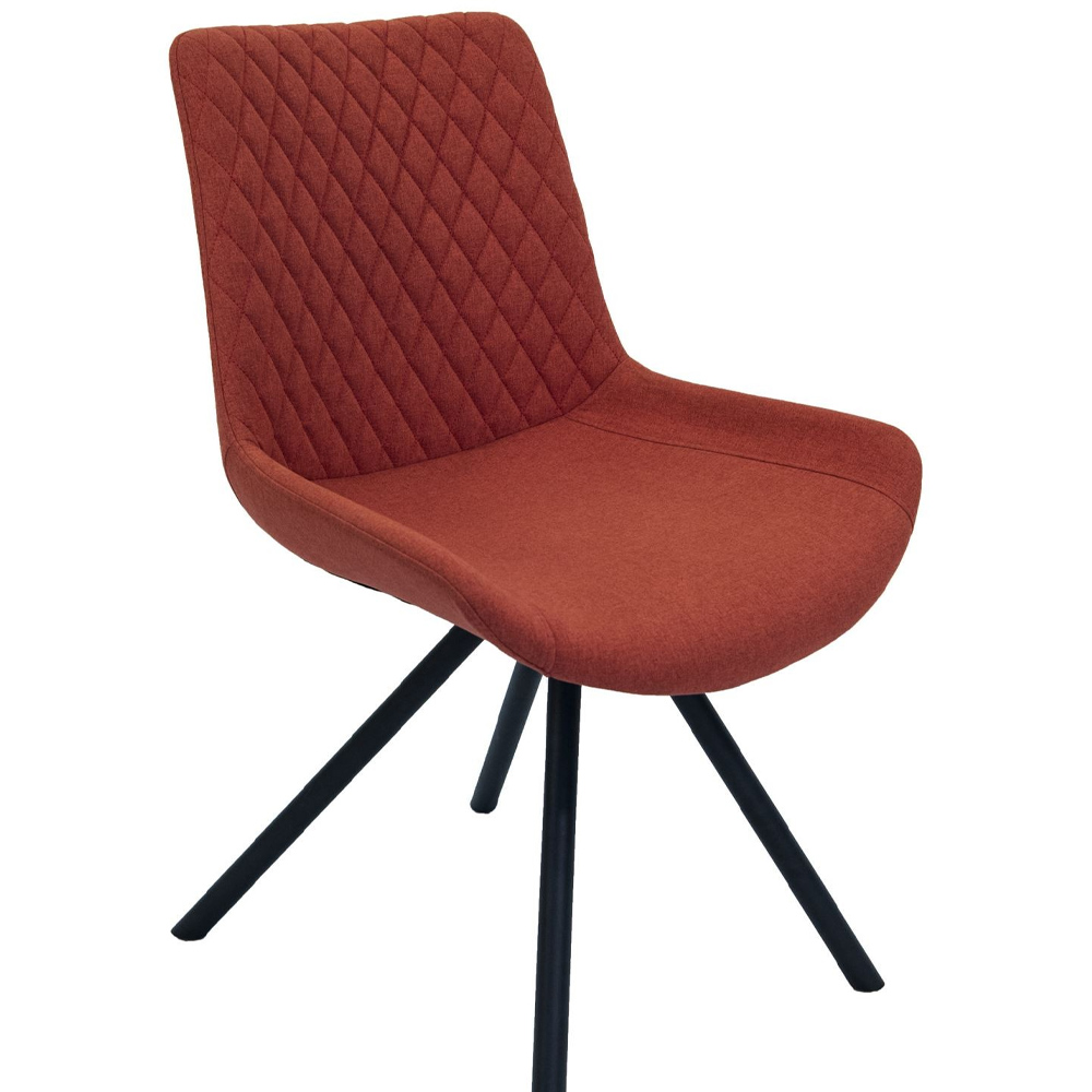 Sigma Dining Chair-Burnt Orange