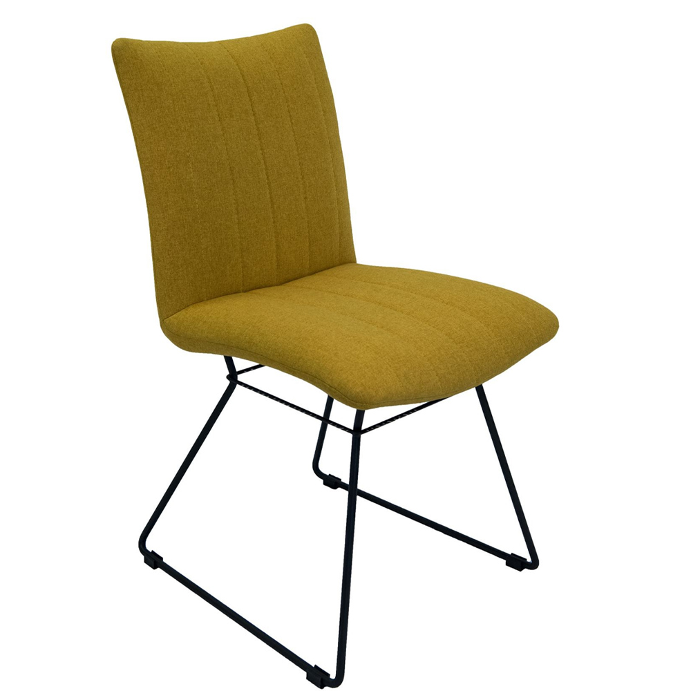 Aura Dining Chair-Saffron