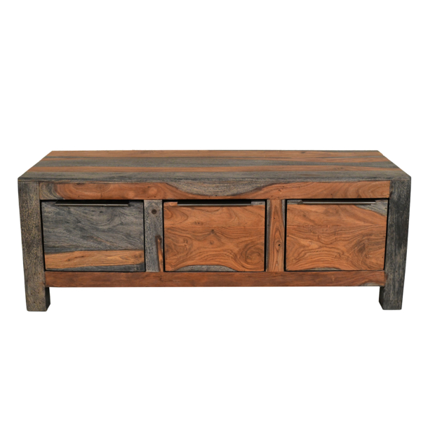 Indian sheesham wood 3 Drawer coffee table