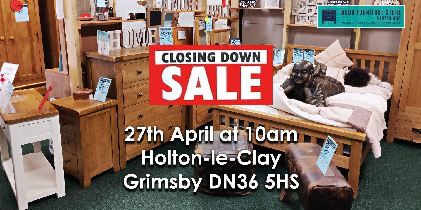 Join us for our Closing Down Sale