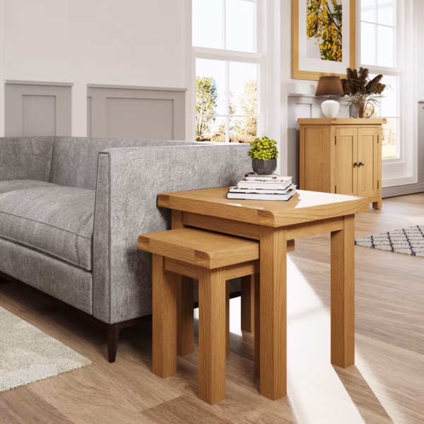 New Cotswold Nest Of 2 Tables