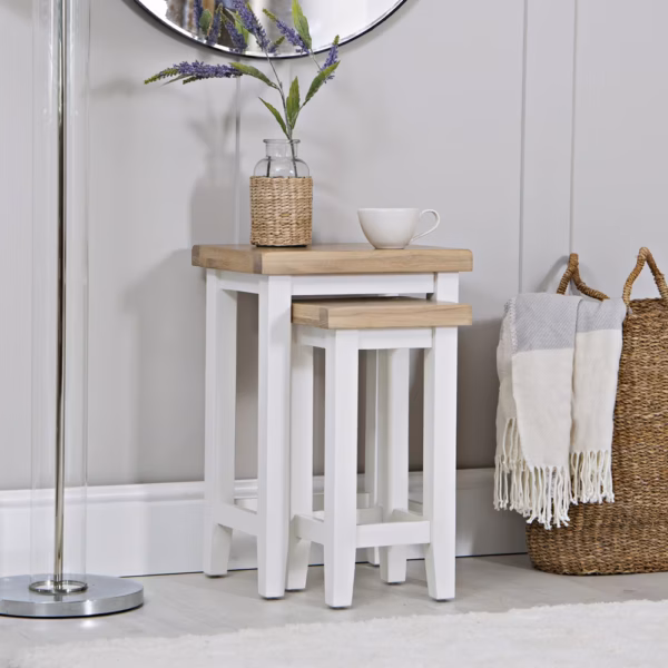 New Cotswold Nest Of 2 Tables