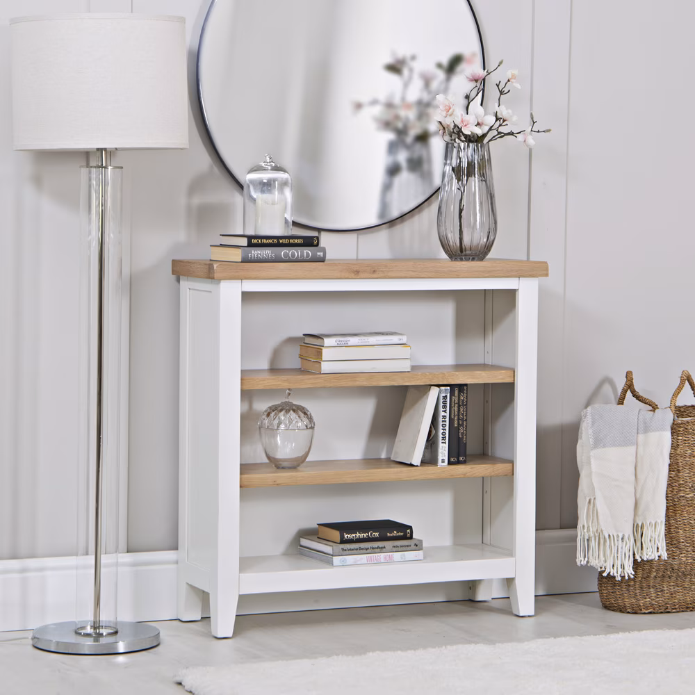 New Cotswold Small Wide Bookcase