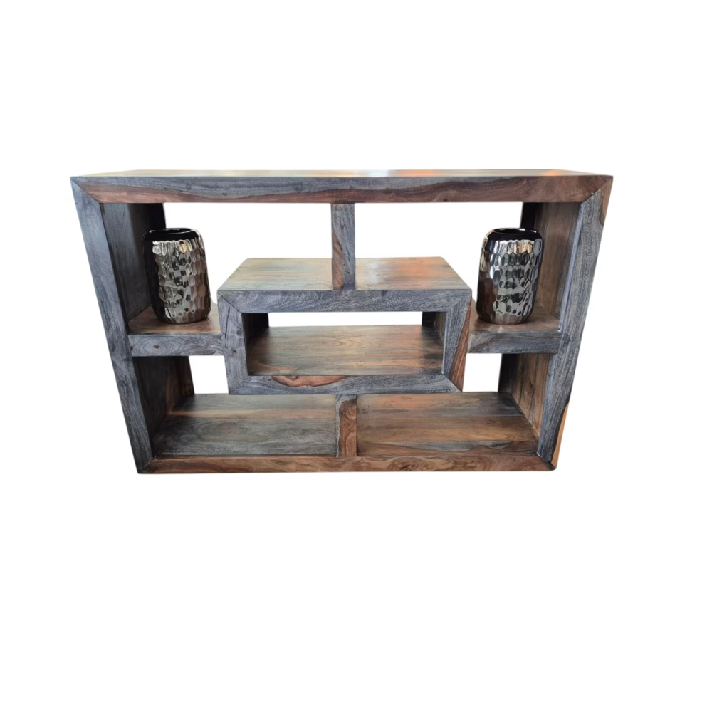 entertainment unit sheesham wood