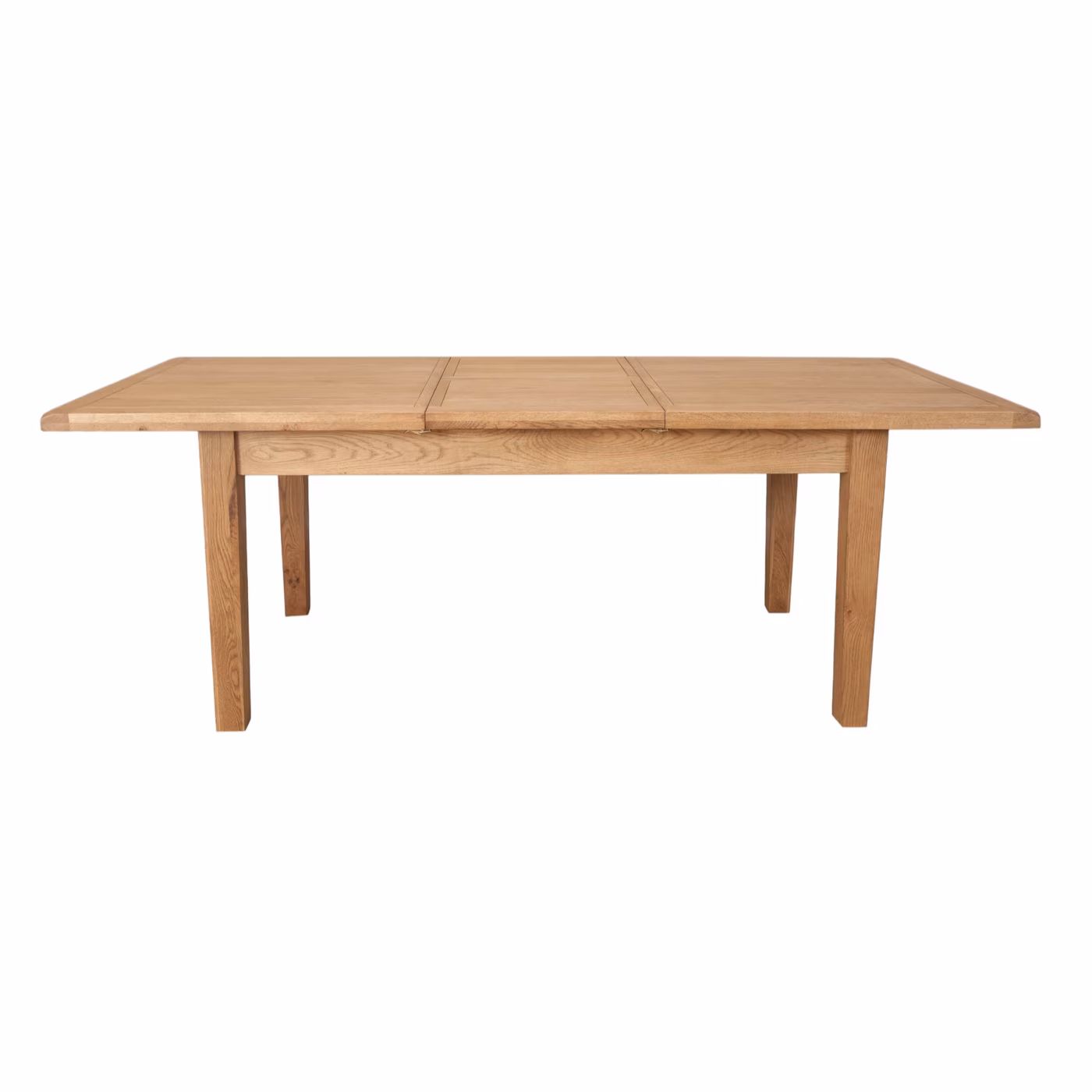 Melbourne Rustic Country Oak Large Extending Table - Image 3