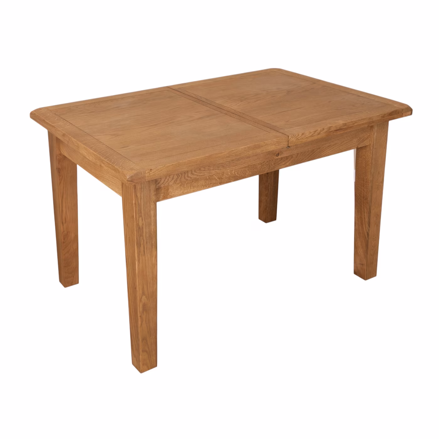 Melbourne Rustic Country Oak Medium Extending Table - Image 3