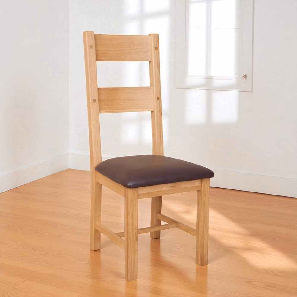 Melbourne Natural Oak Dining Chair