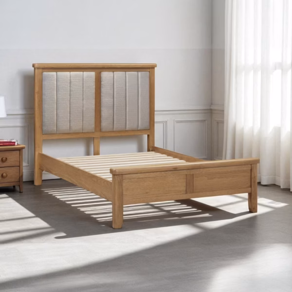 Hopwood 5'0 Bed  (Heaboard - Fabric)