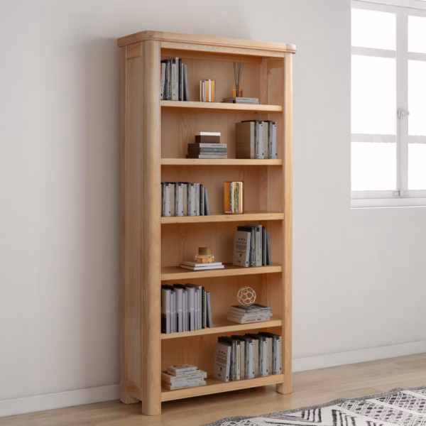 Canterbury Oak Tall Bookcase