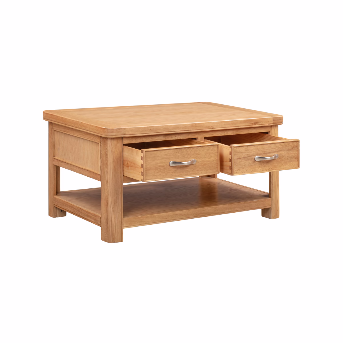 Canterbury Oak Coffee Table with Drawers