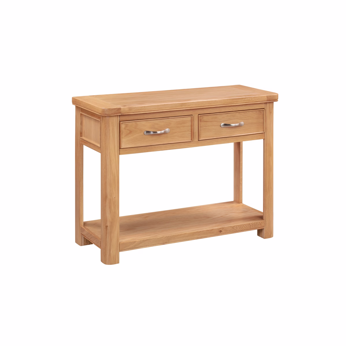 Canterbury Oak Console Table with Drawers