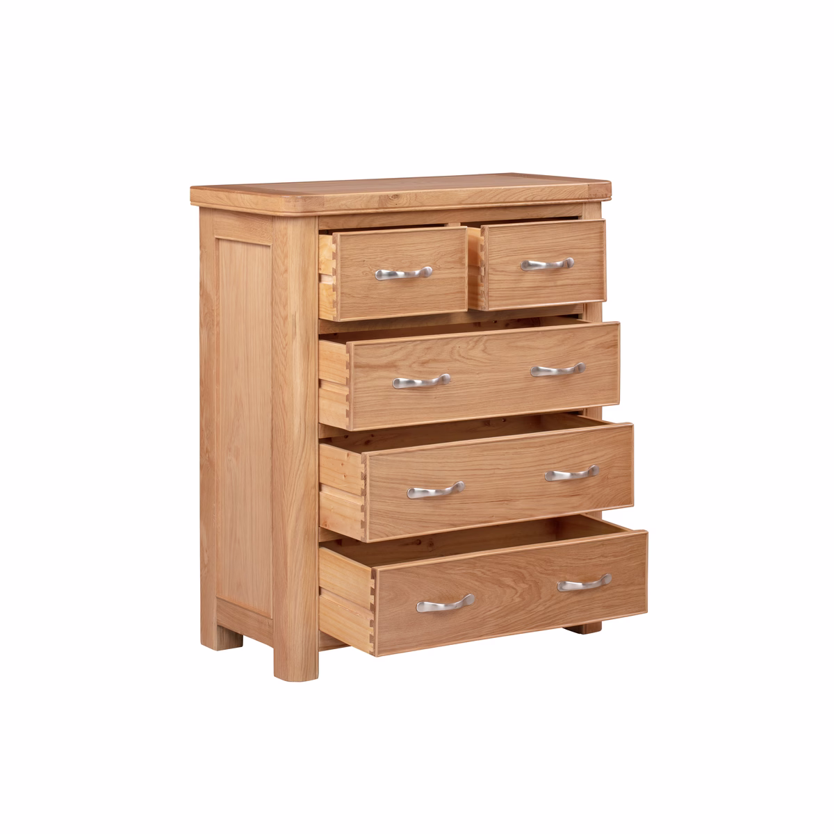 Canterbury Oak Two Over Three Chest of Drawers