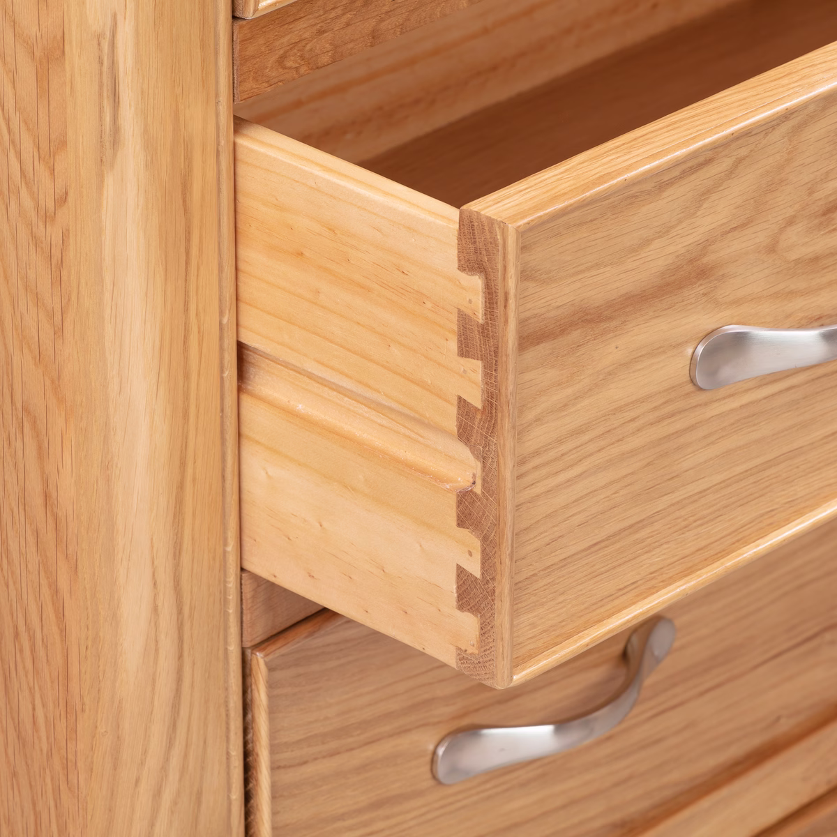 Canterbury Oak Two Over Three Chest of Drawers