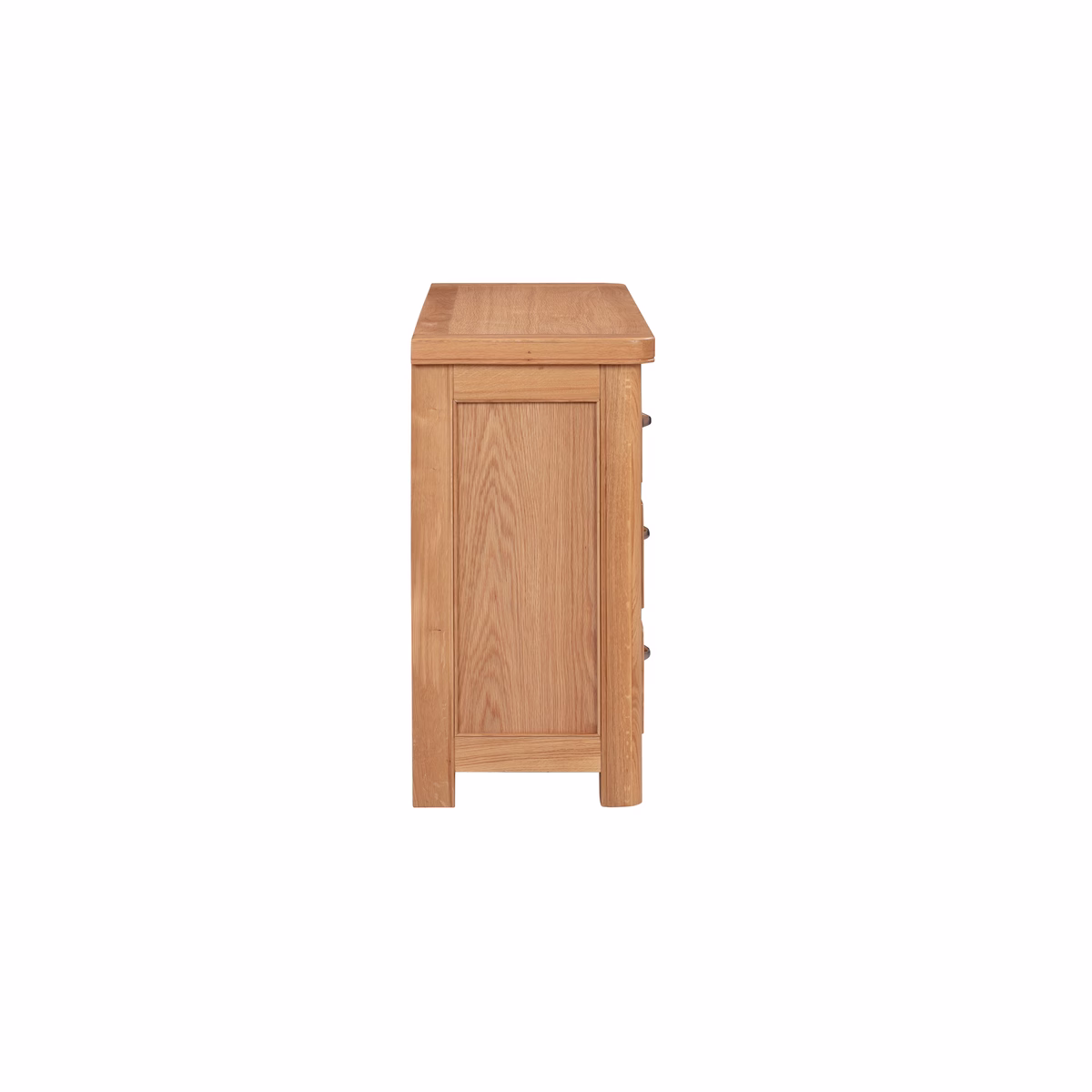 Canterbury Oak Three Over Four Wide Chest of Drawers