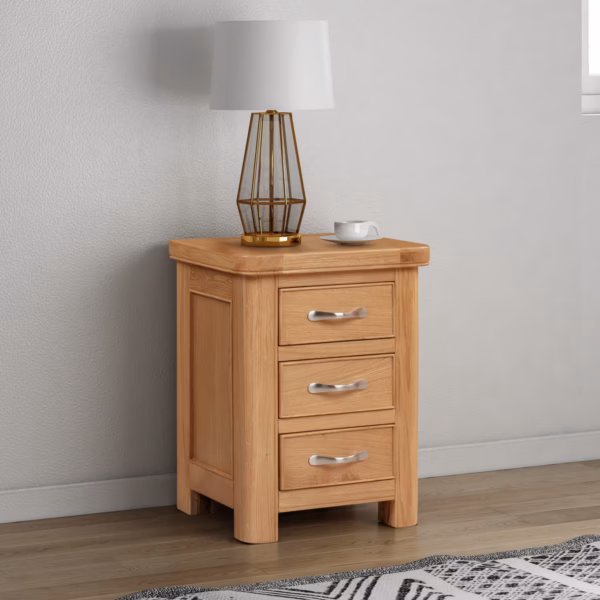 Canterbury Oak Bedside Cabinet