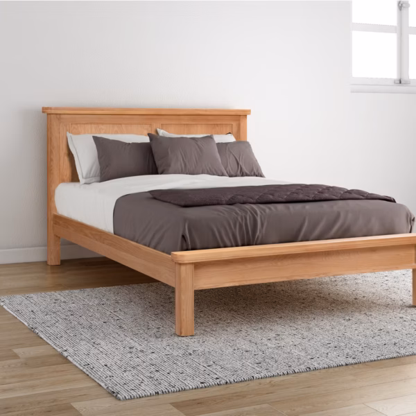 Canterbury Oak King Size Bed Frame