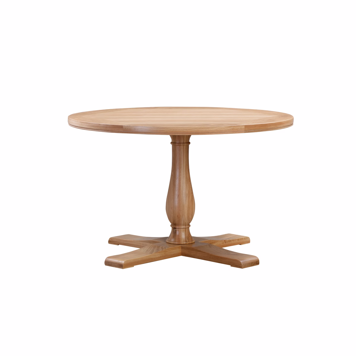 Canterbury Oak Round Dining Table