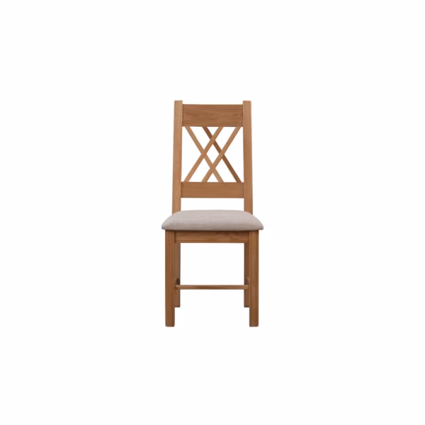 Canterbury Oak Dining Chairs Pair