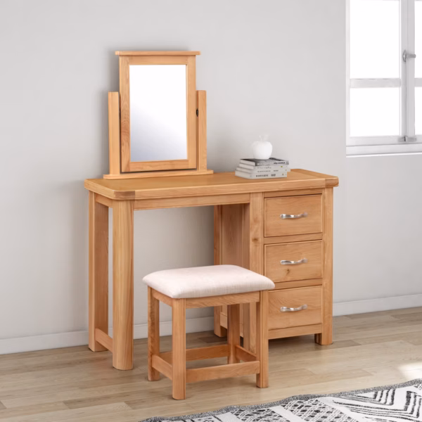 Canterbury Oak Dressing Table Set