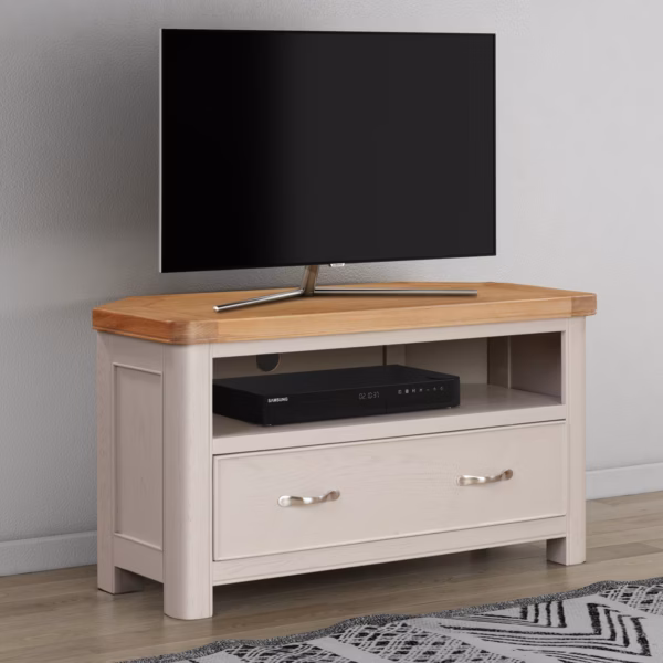 Canterbury Painted Corner TV Unit