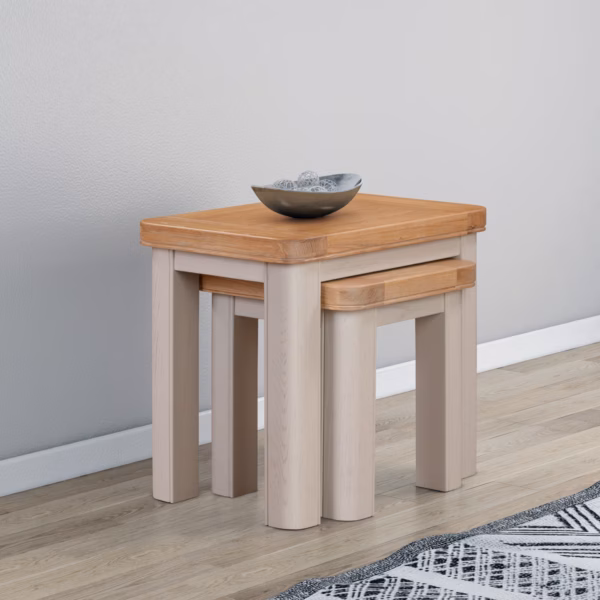 Canterbury Painted Nest of Tables